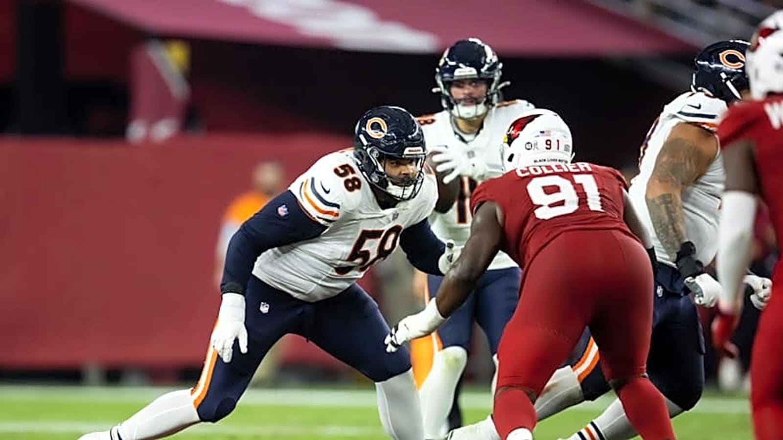 Bears offensive linemen earn top rankings from expert analyst