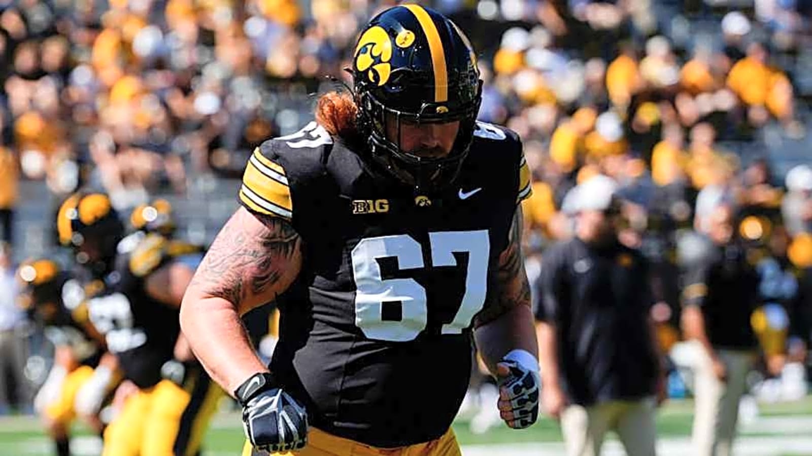 Iowa OL Open To Changing Positions In NFL