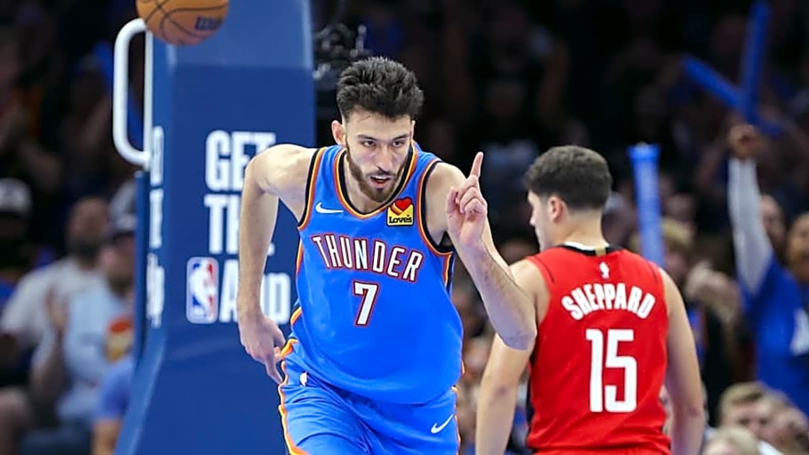 OKC Thunder Announce Starting Five vs. Houston Rockets