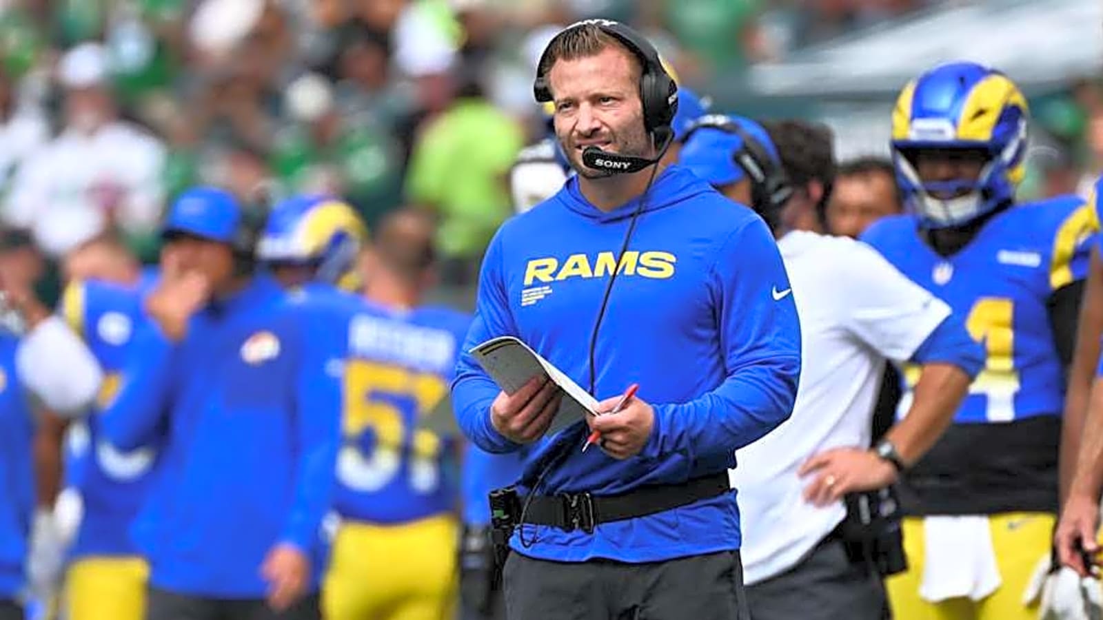 Sean McVay Speaks on Rams&#39; Beneficial Schedule in November