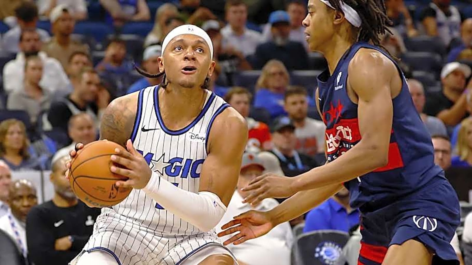 Paolo Banchero quiets noise, dominates tanking Wizards