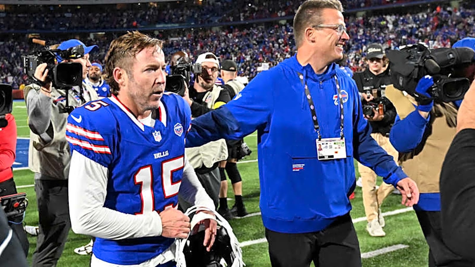 Bills teammates hilariously roast Matt Prater after Sunday heroics