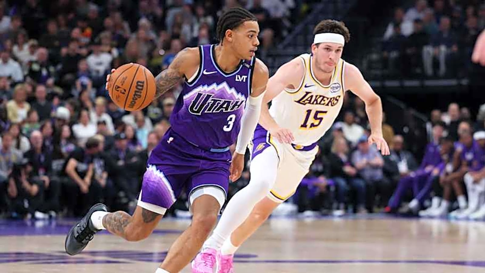 Keyonte George Speaks Highly of Ace Bailey After Loss vs. Lakers