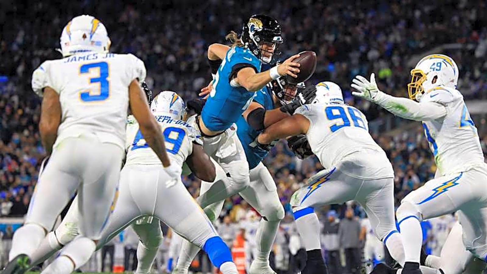 Jaguars&#39; Trevor Lawrence Reflects on Chargers Playoff Win