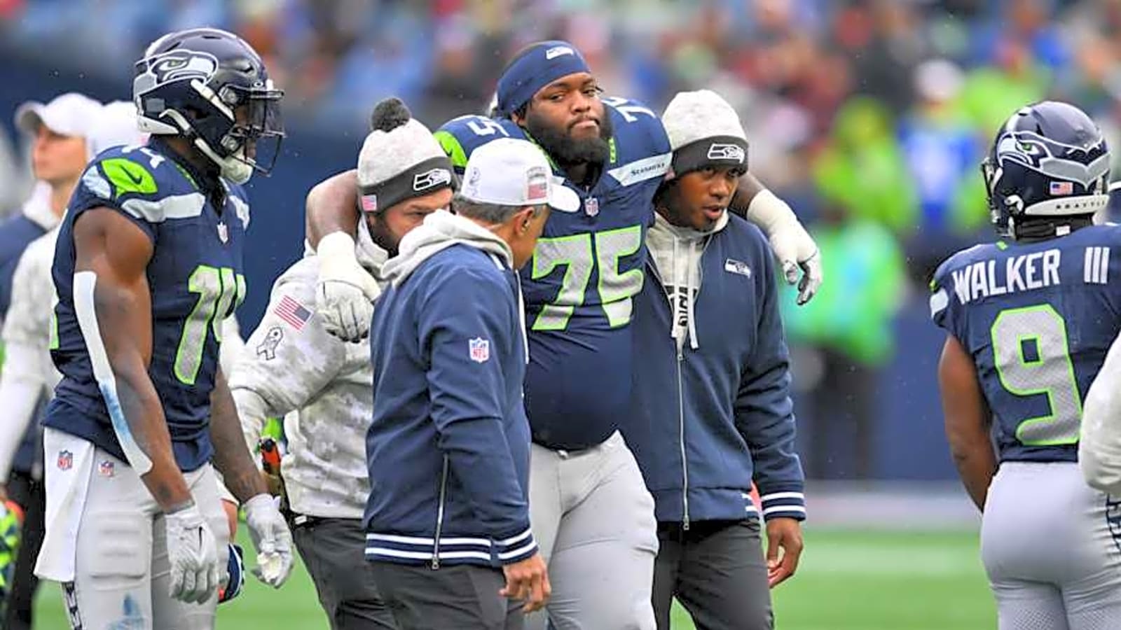 NFL.com names giant hole at line of scrimmage Seahawks&#39; biggest remaining priority