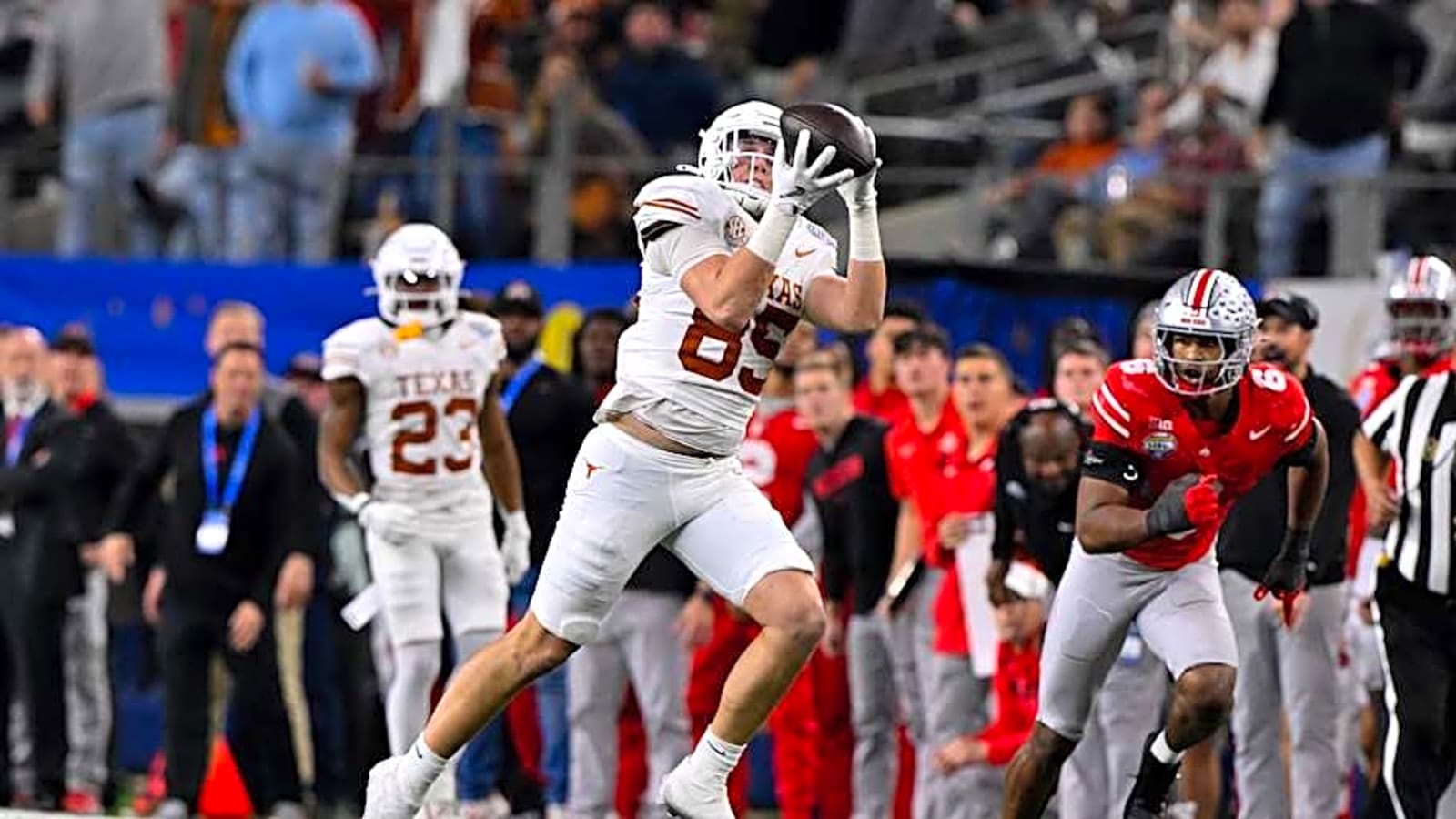 Four-Star Texas Longhorns Tight End Target Sets Commitment Date