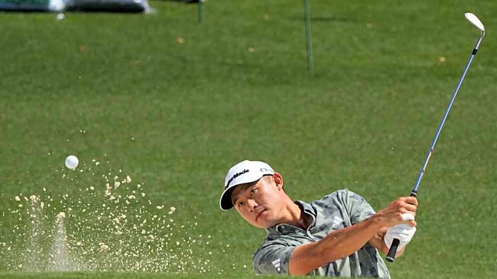 Collin Morikawa Starts Fast on Day 1 of the Masters, Then Drops Back