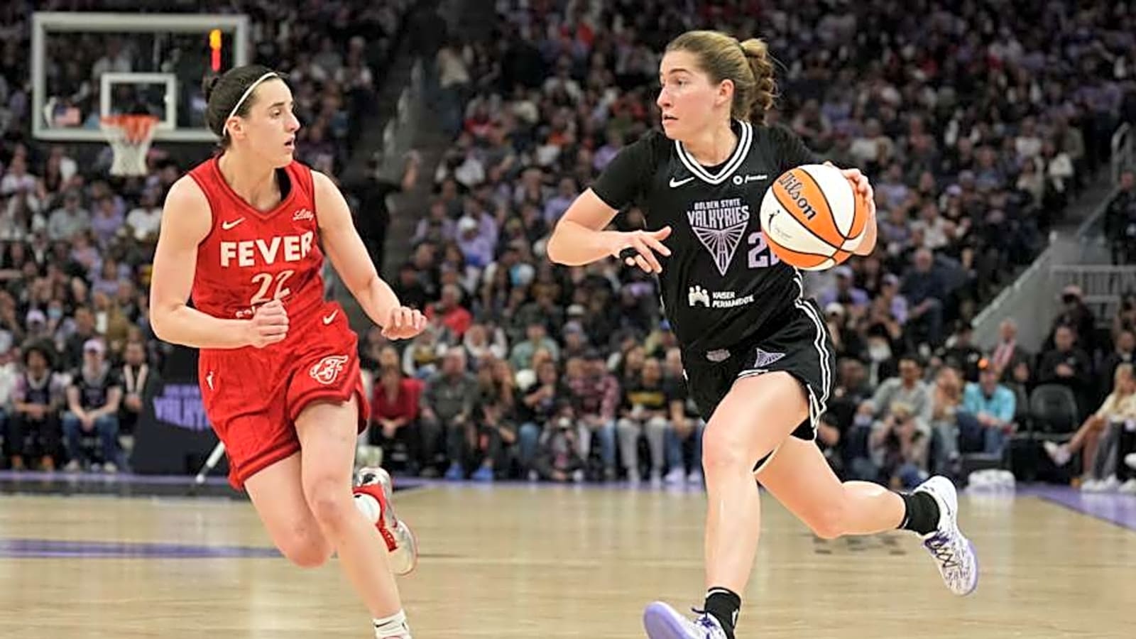 Kate Martin Gets Honest About Besting Friend Caitlin Clark in Fever vs Valkyries Game