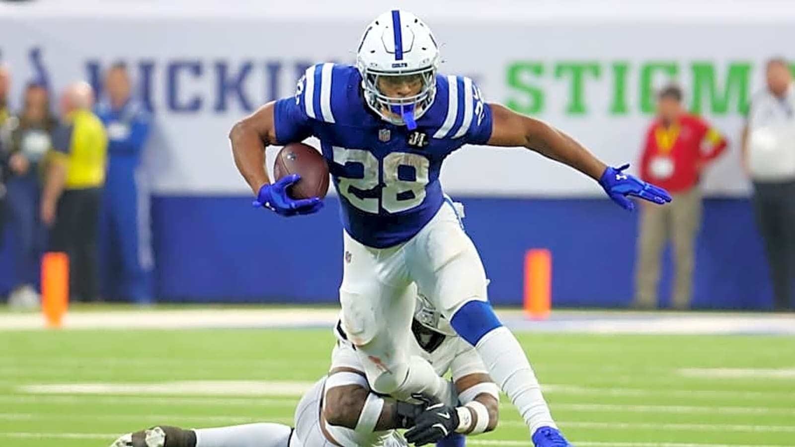 Colts&#39; Rushing Attack Could Hit Wall vs. Cardinals