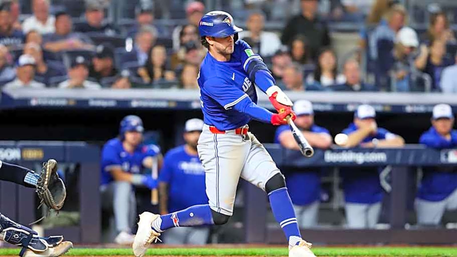 Former A’s Infielder Is Teeing off for Toronto This Postseason
