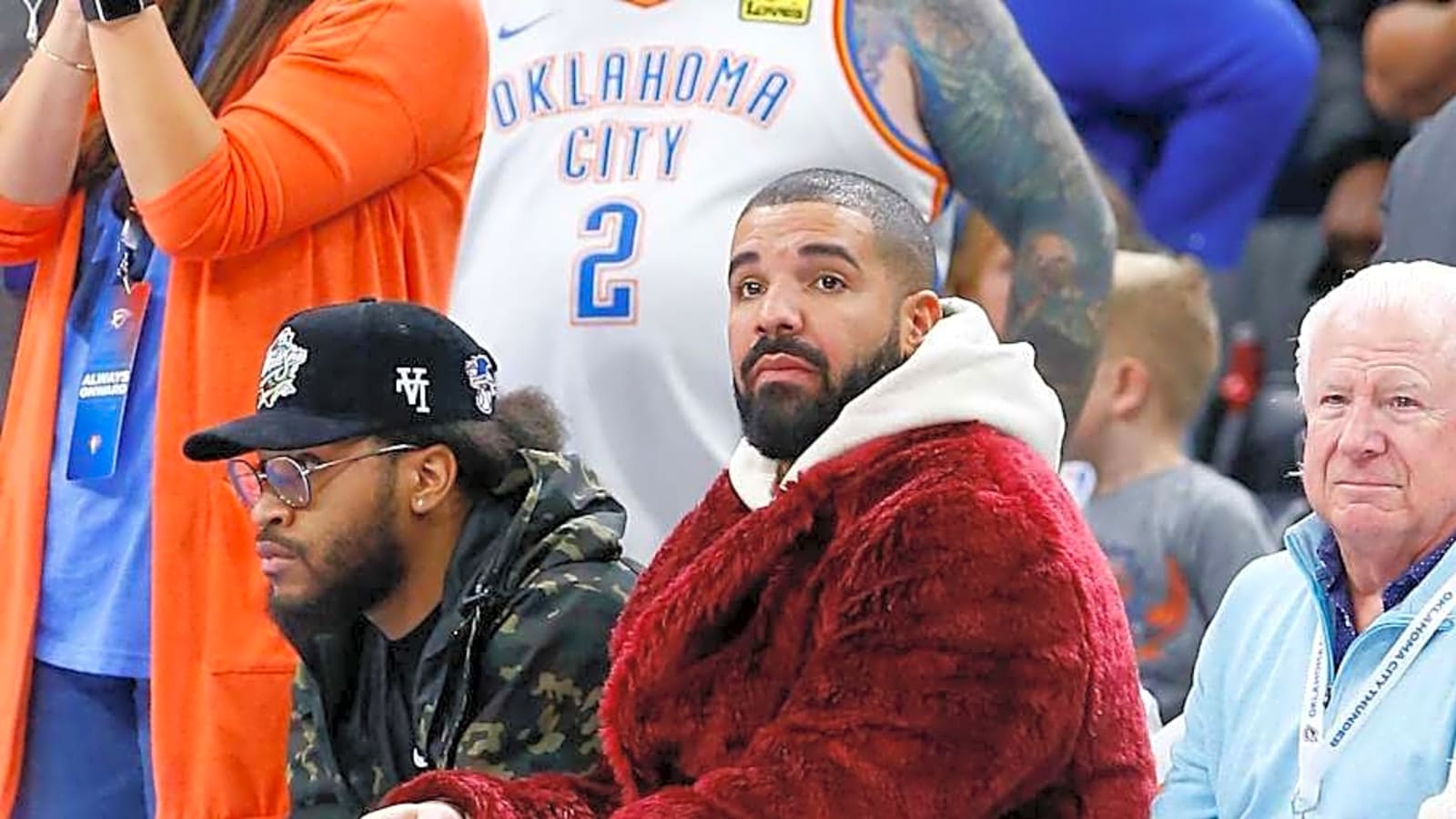 Canadian Musician &#39;Drake&#39; Gets SGA Tattoo to Cover LeBron James Piece
