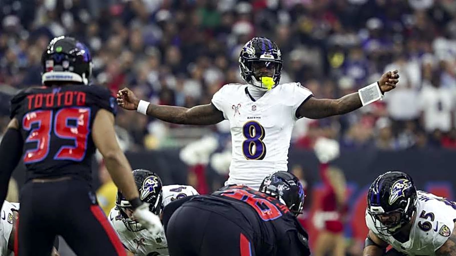 Texans Could Face Ravens Without Lamar Jackson