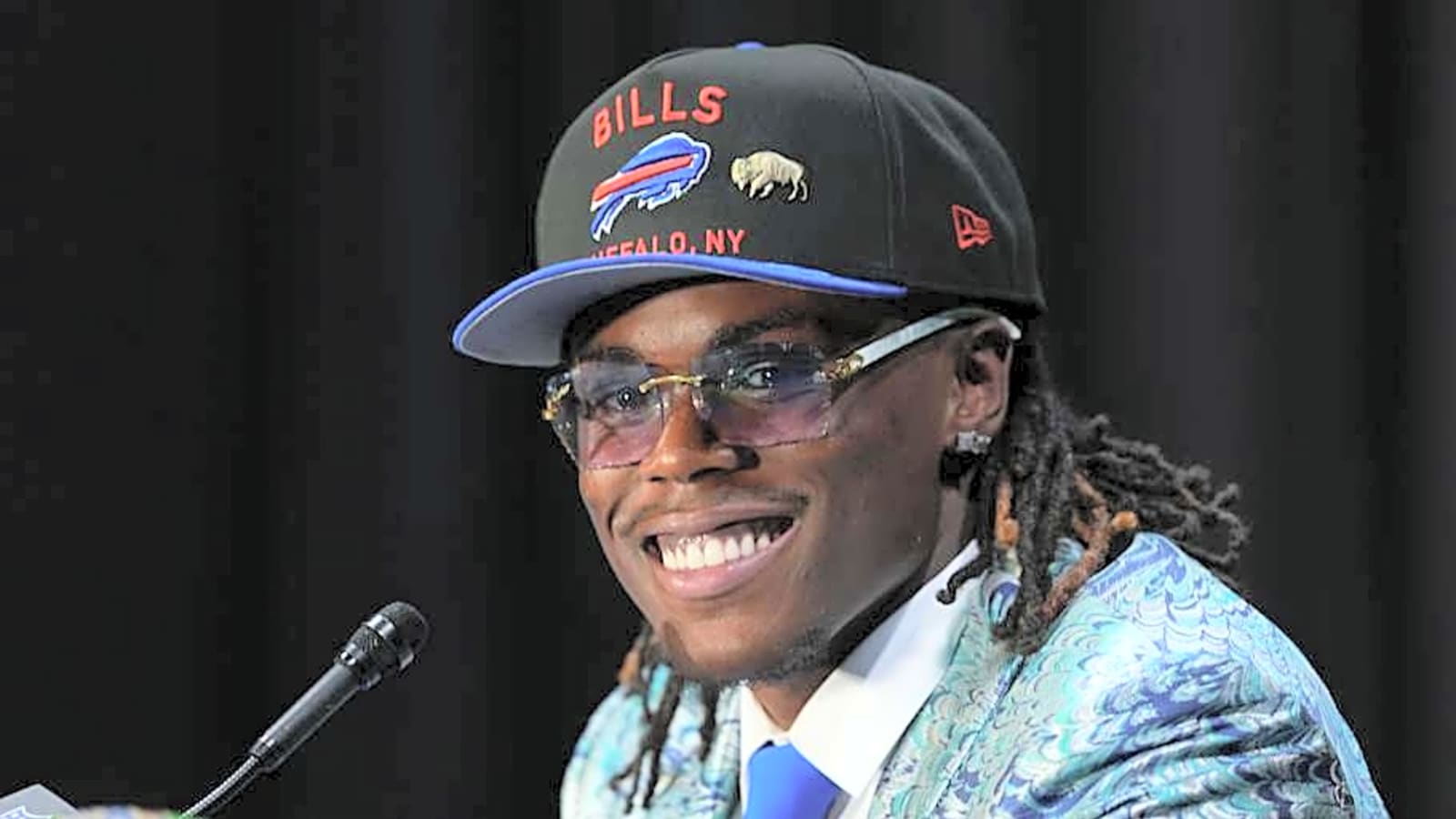 Buffalo Bills&#39; Round 1 draft pick Maxwell Hairston tells fans how he&#39;ll help Josh Allen