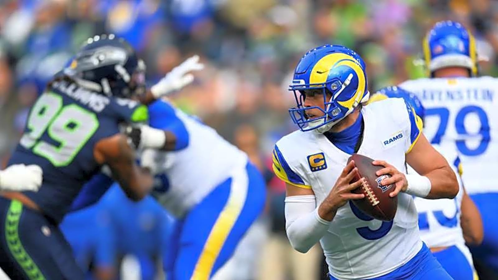 Rams quarterback Matthew Stafford has been Seahawks’ biggest obstacle