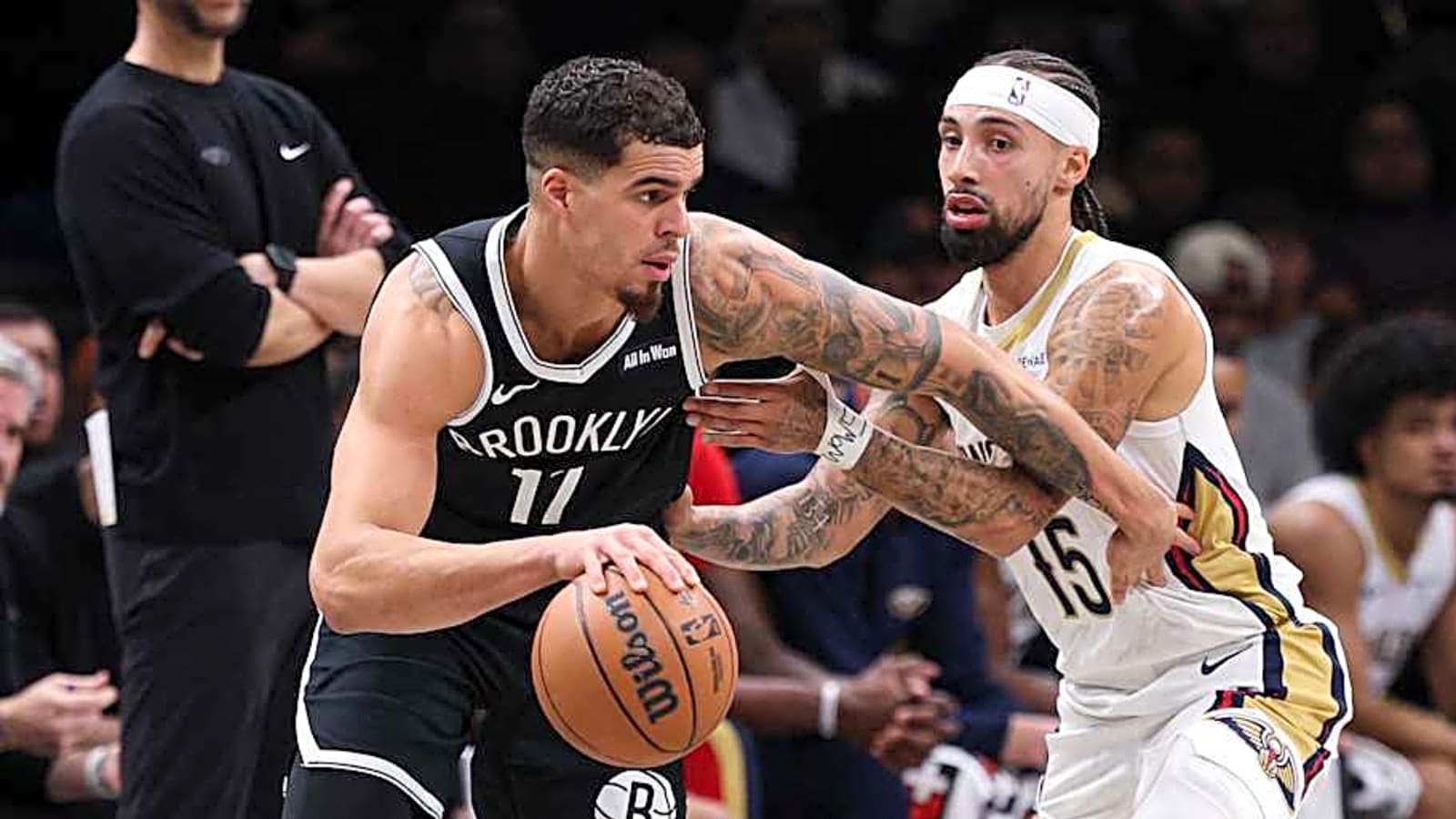 Nets' Noah Clowney Talks About How Easy it is to Play With Michael Porter Jr.