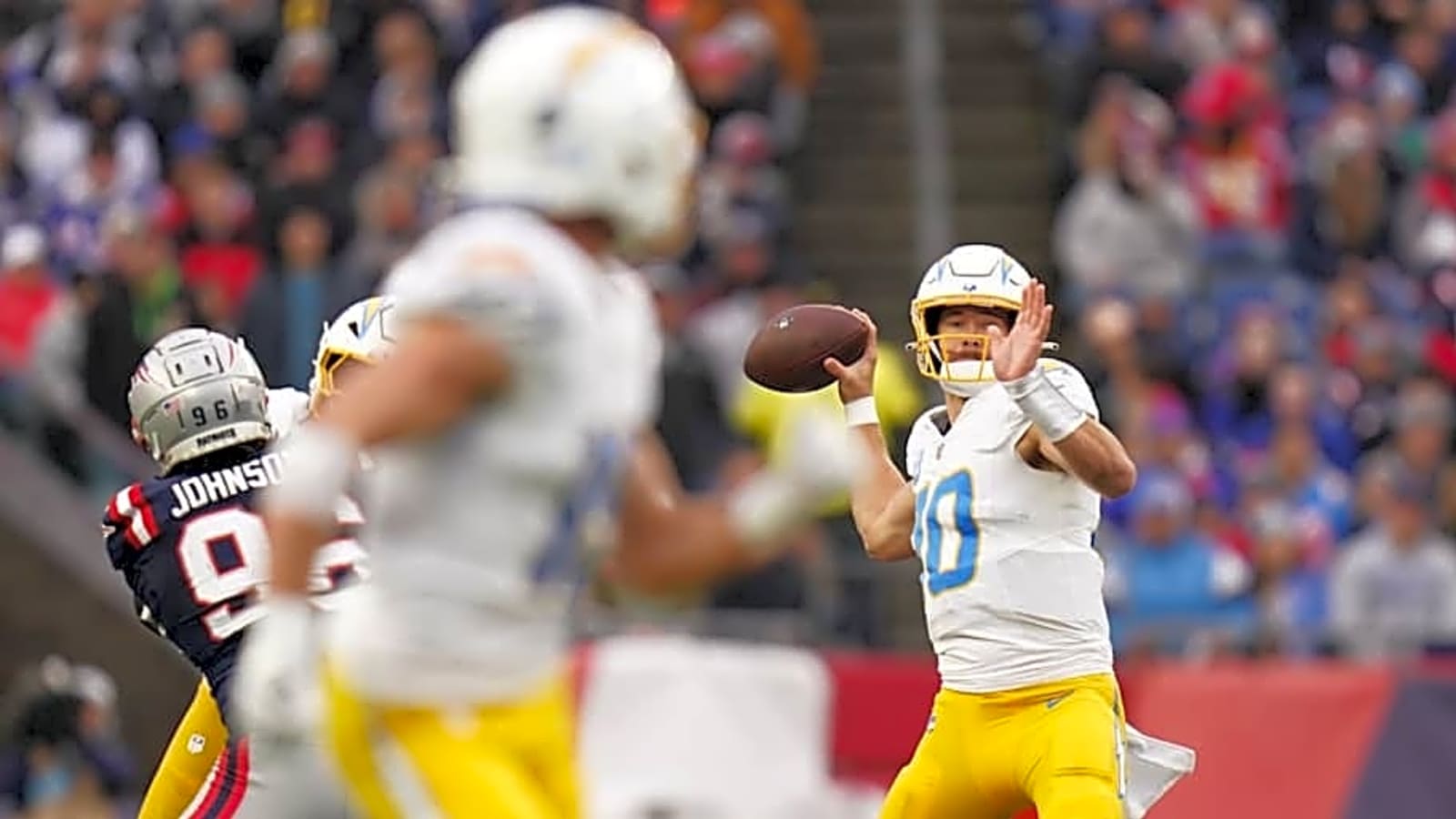 Chargers&#39; Justin Herbert, Ladd McConkey named underrated fantasy football stack