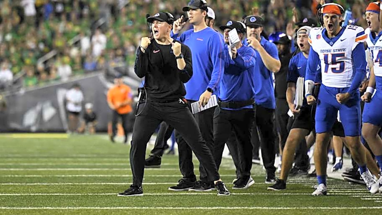 ‘Fired up for the growth our team had;’ What Boise State’s Spencer Danielson said after Eastern Washington win
