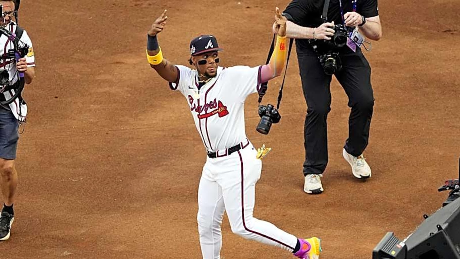 Ronald Acuna&#39;s Epic Outfield Throw Made Recent Baseball History