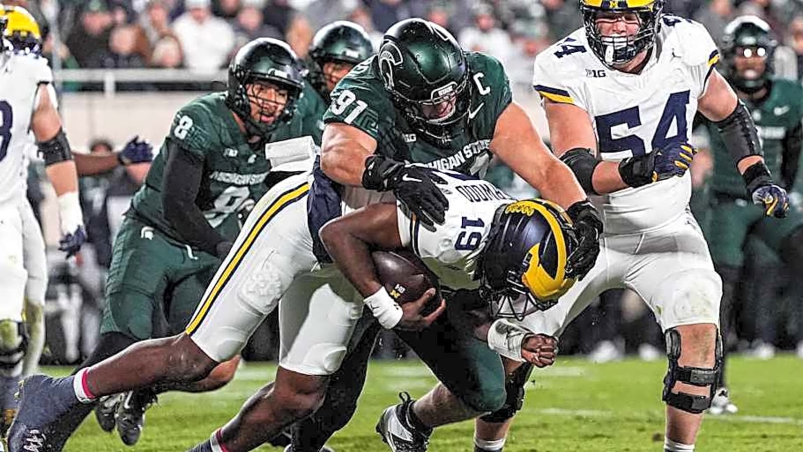 New Michigan State DL Coach Has Talent Available