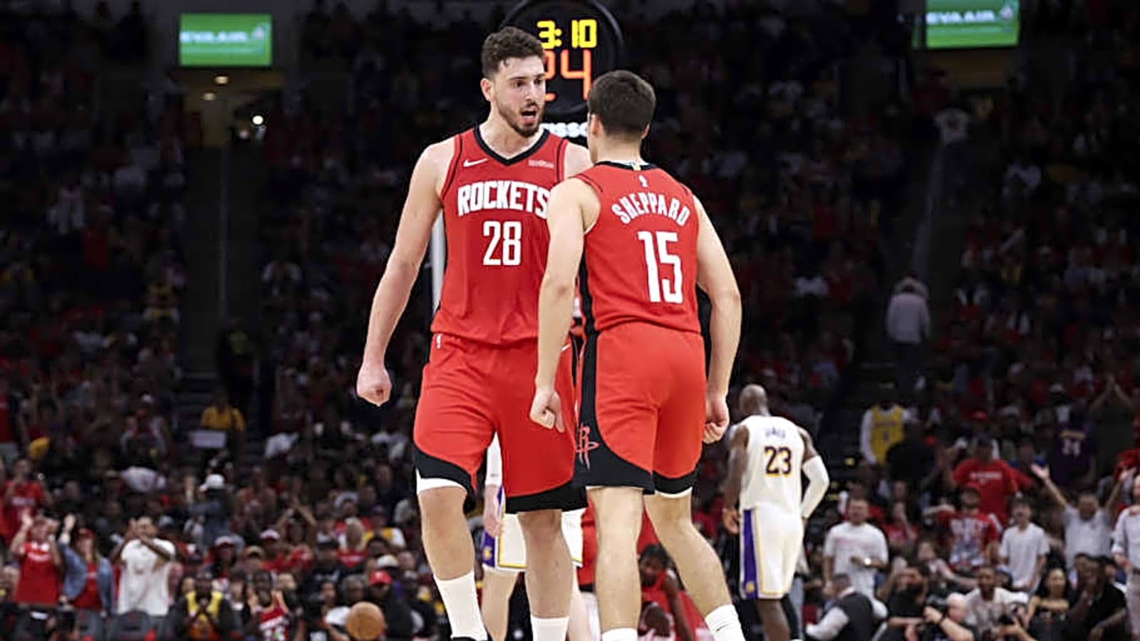 Views from the Game: Rockets Defeat Lakers to Force Game 5