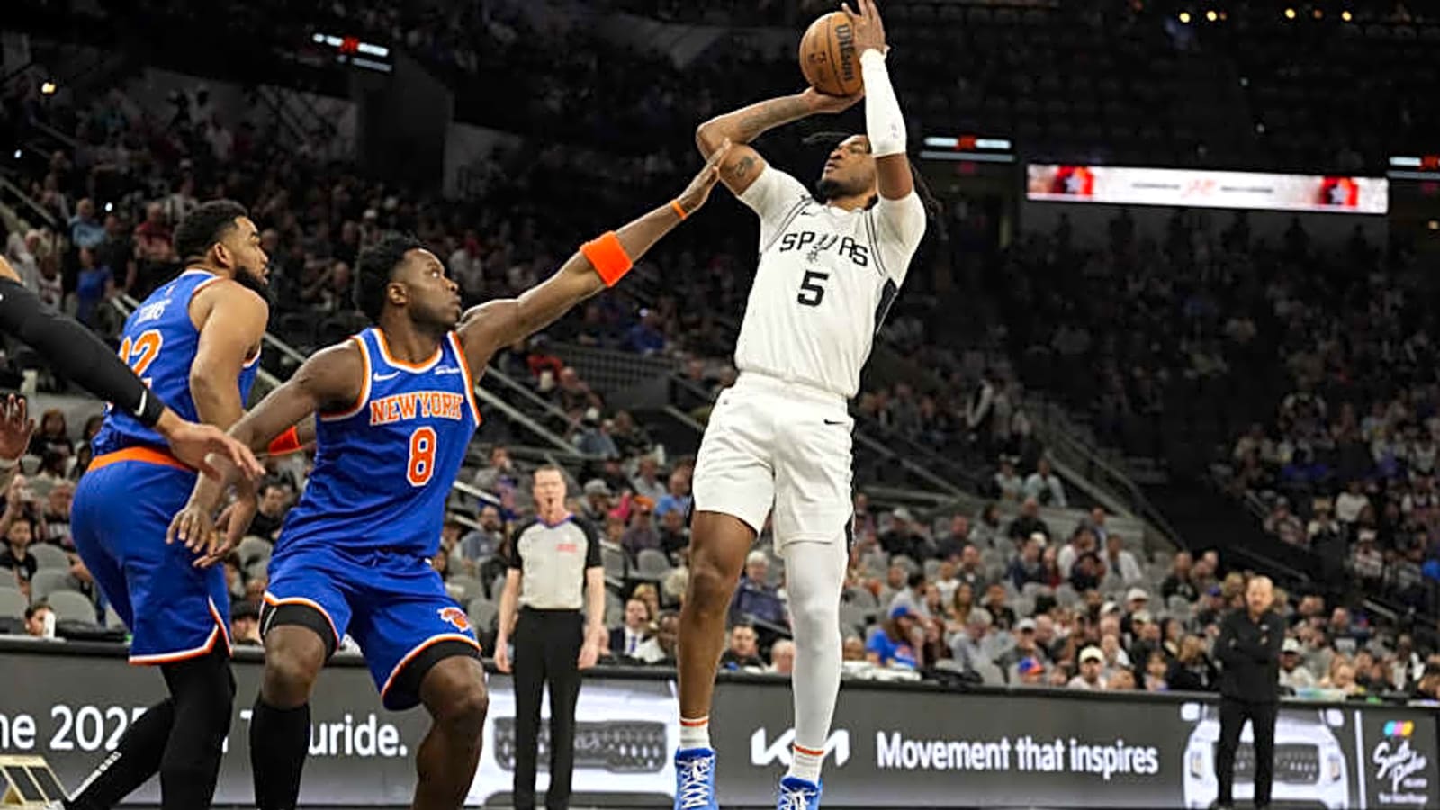 Ex-Celtics Champion Compares Spurs Rookie to Knicks Star