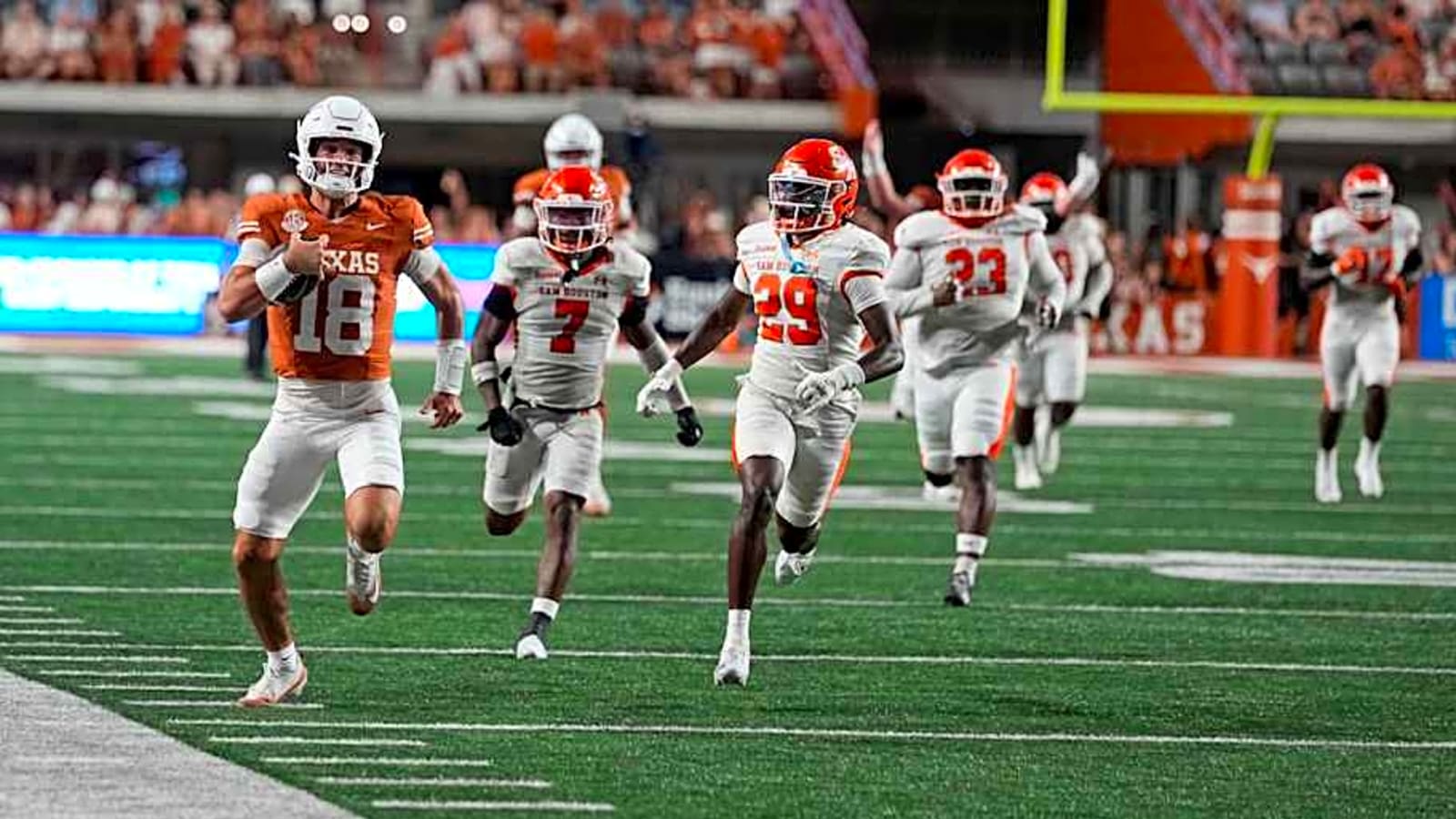 Who is Texas Backup QB Matthew Caldwell?