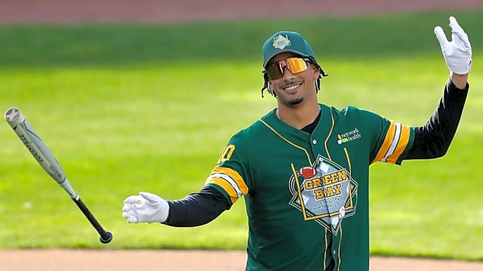 Jordan Love Promotes Softball Game, Mental Health Awareness