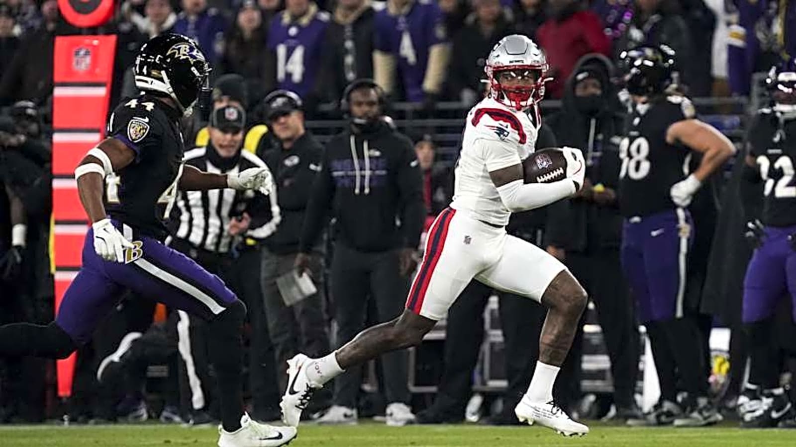 Patriots' Stefon Diggs Explains Medical Tent Escape