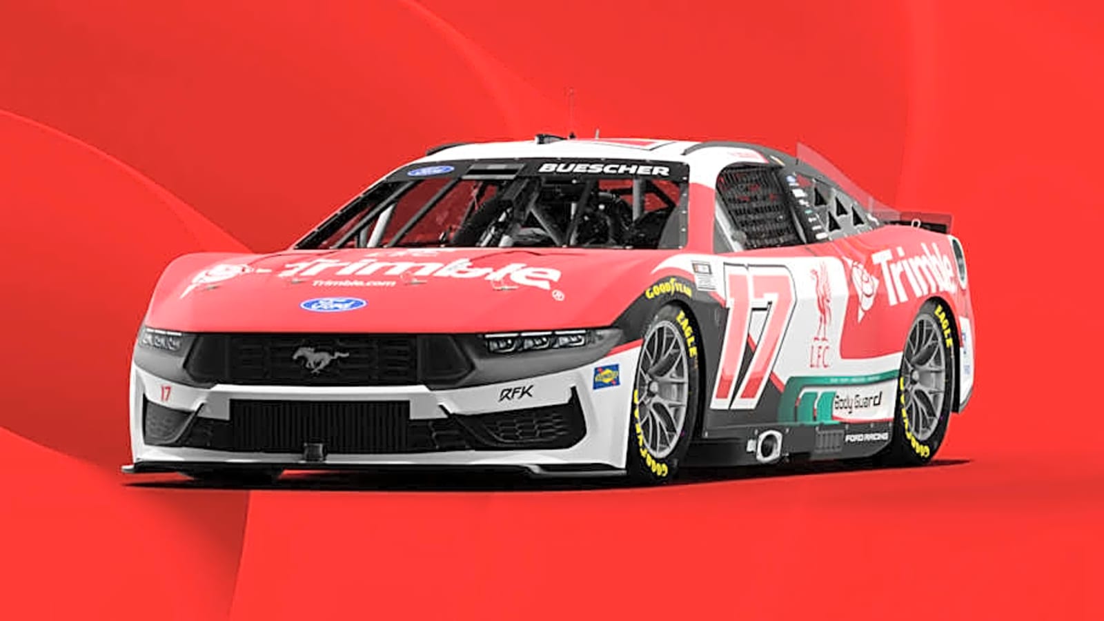 Liverpool FC To Be Featured On Chris Buescher's Car In Sonoma