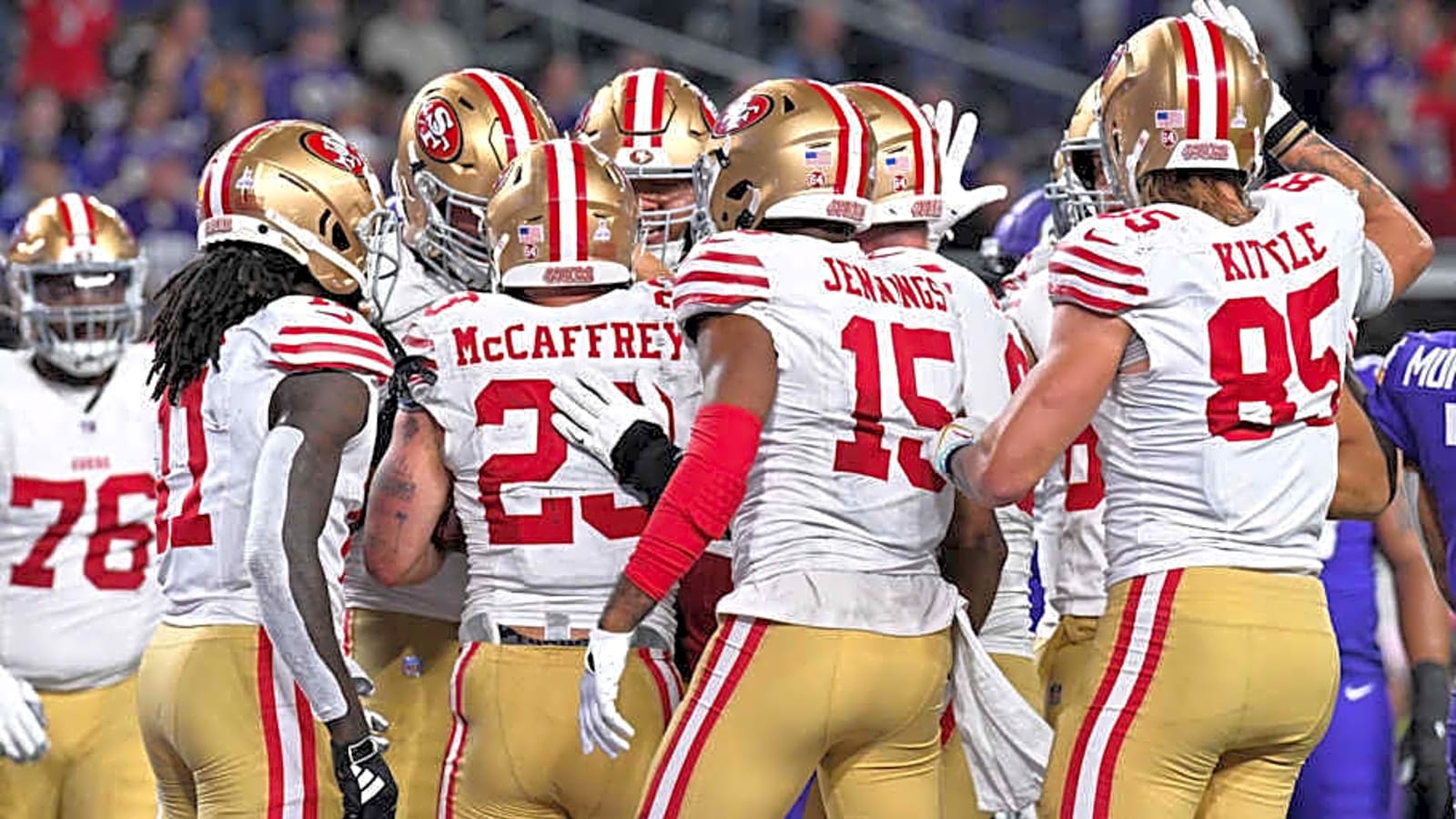 PFF: The 49ers Have the NFL&#39;s 5th-Best Receiving Corps