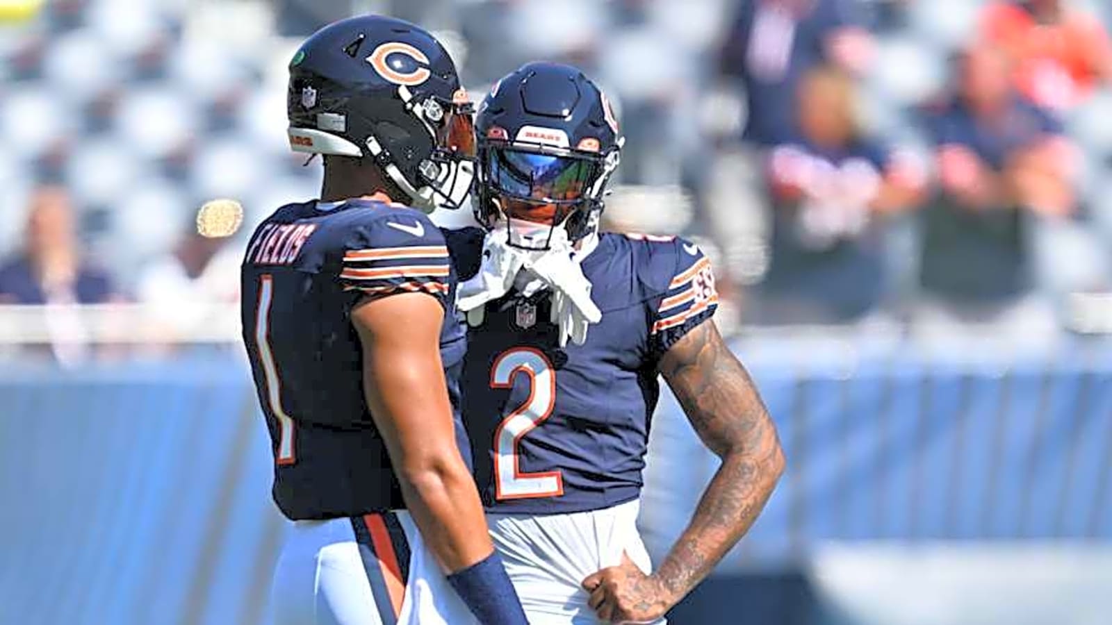 Mock trade reunites Bears&#39; DJ Moore with former QB for huge boost on defense