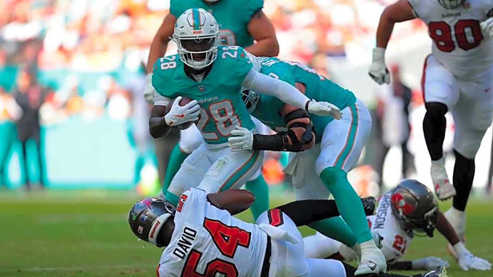 Dolphins 2025 Running Back Report Card: Achane Dominates