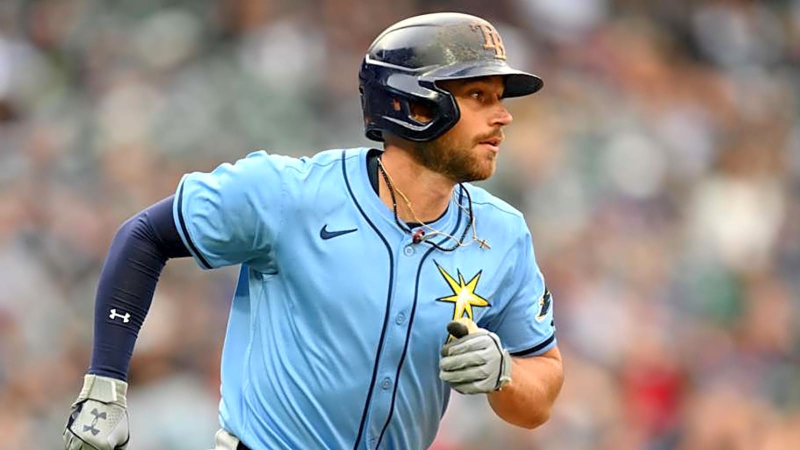 Rays&#39; Veteran Hitters Come Through Late in 2-1 Victory Over Giants