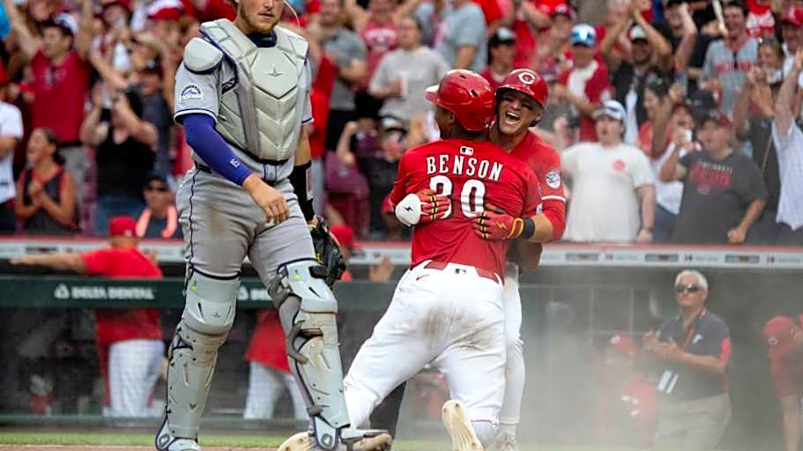 Listen to Will Benson&#39;s Game-Tying Triple As Heard on Reds and Rockies TV and Radio