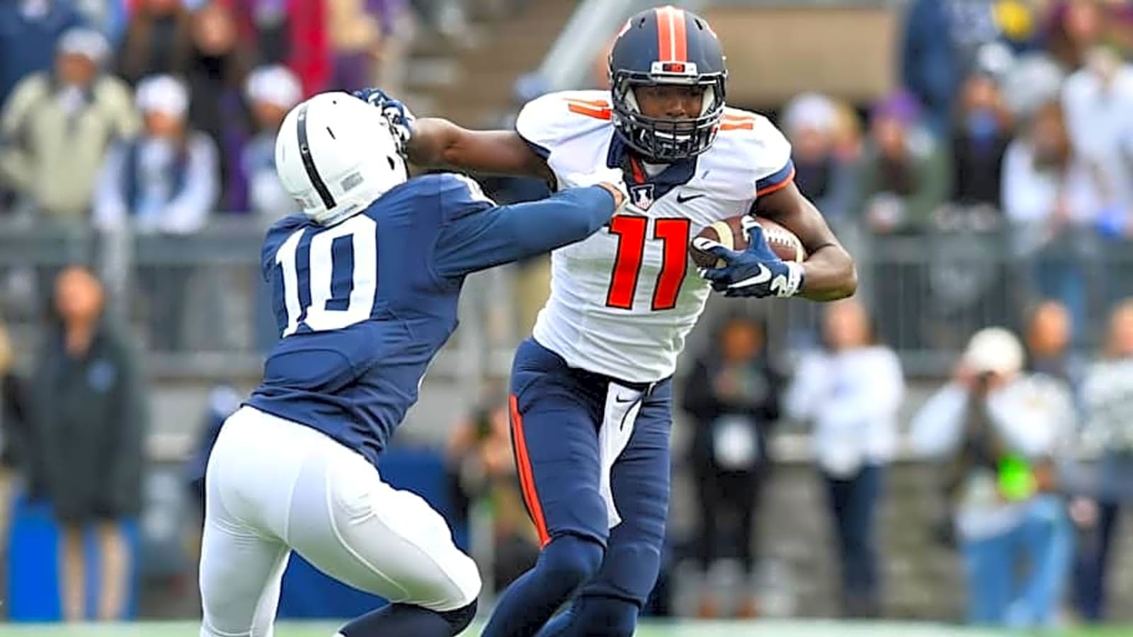 Former Illinois Receiver Scores in USFL Conference Championship Game