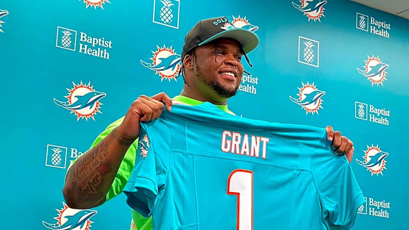 How Grant Is Adjusting to Life in the NFL