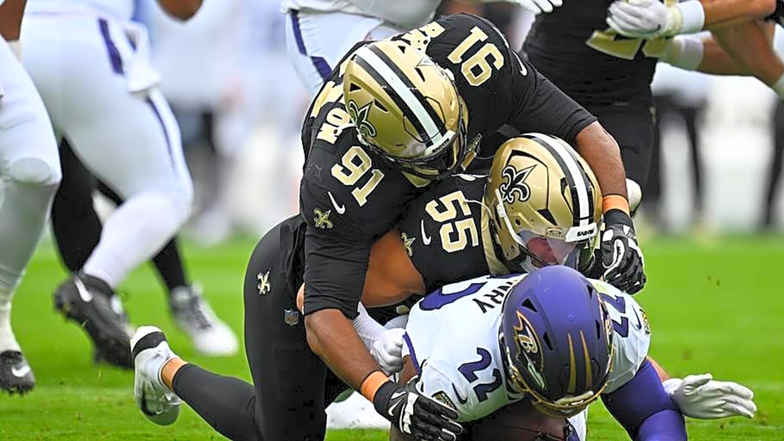 Saints and Giants Inactives Share Few Surprises
