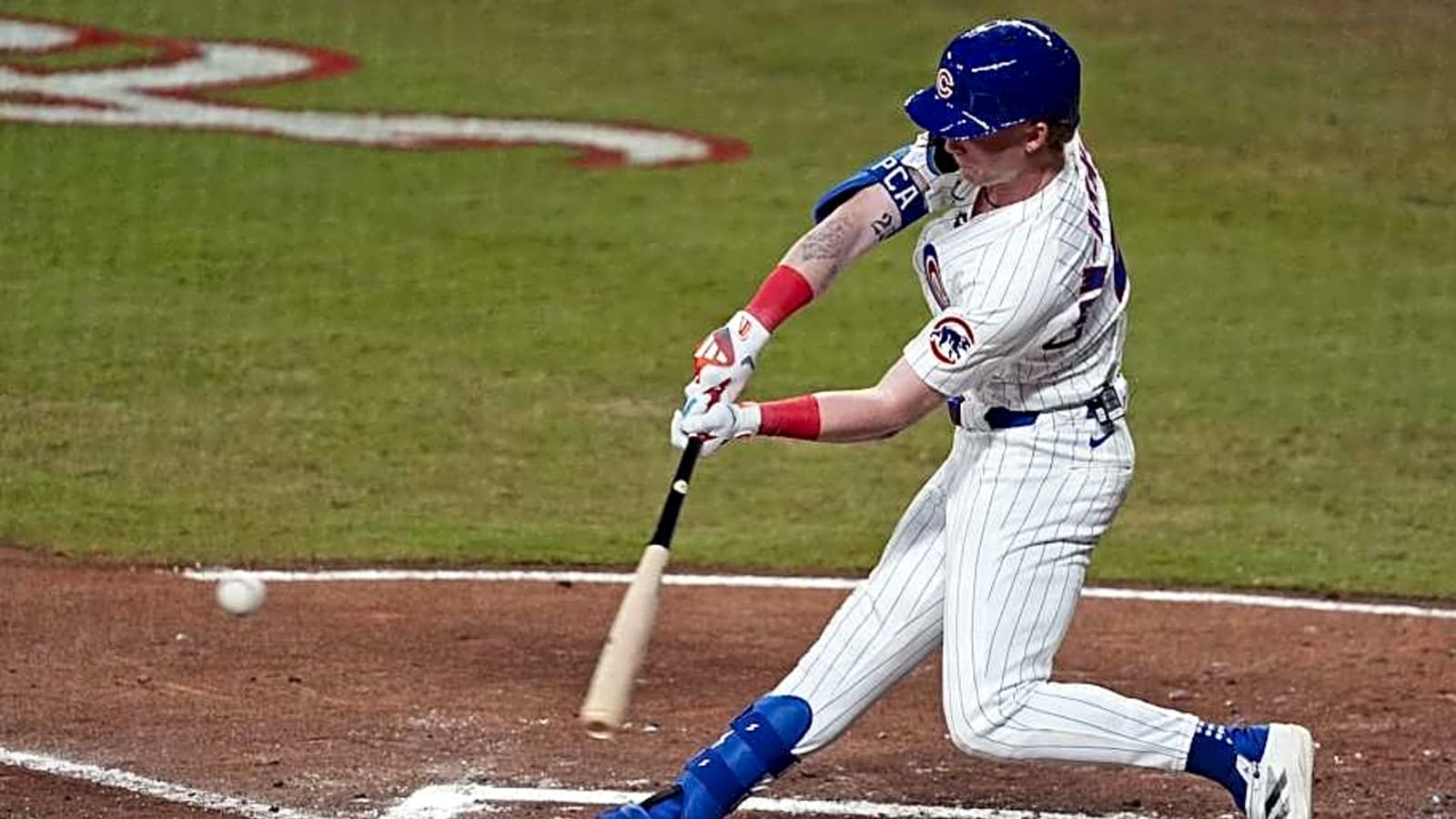 Watch: Cubs Superstar Hits Double in First MLB All-Star Game At-Bat