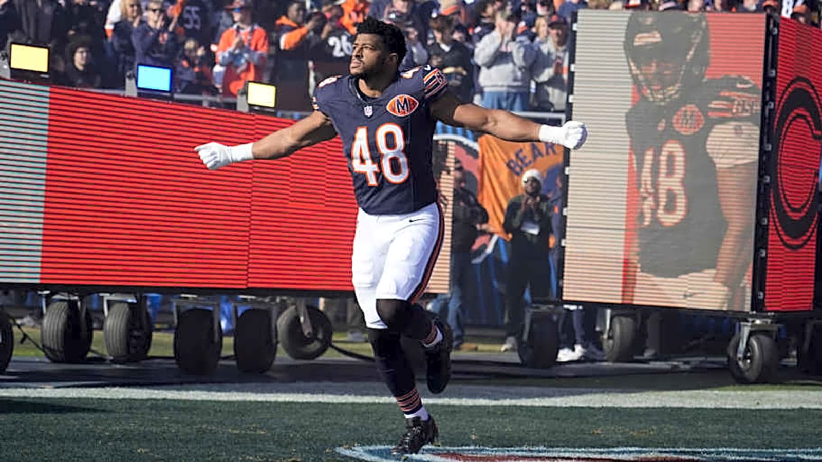 Bears injury situation trends toward using backup linebackers again