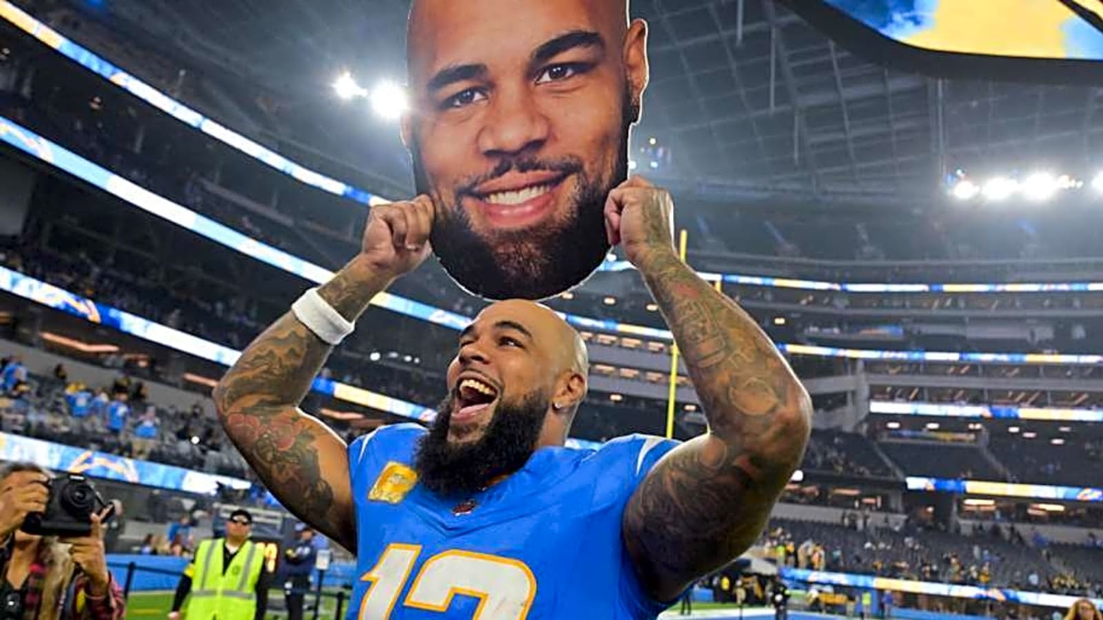 Chargers' Keenan Allen gets mega-viral salute from LeBron James