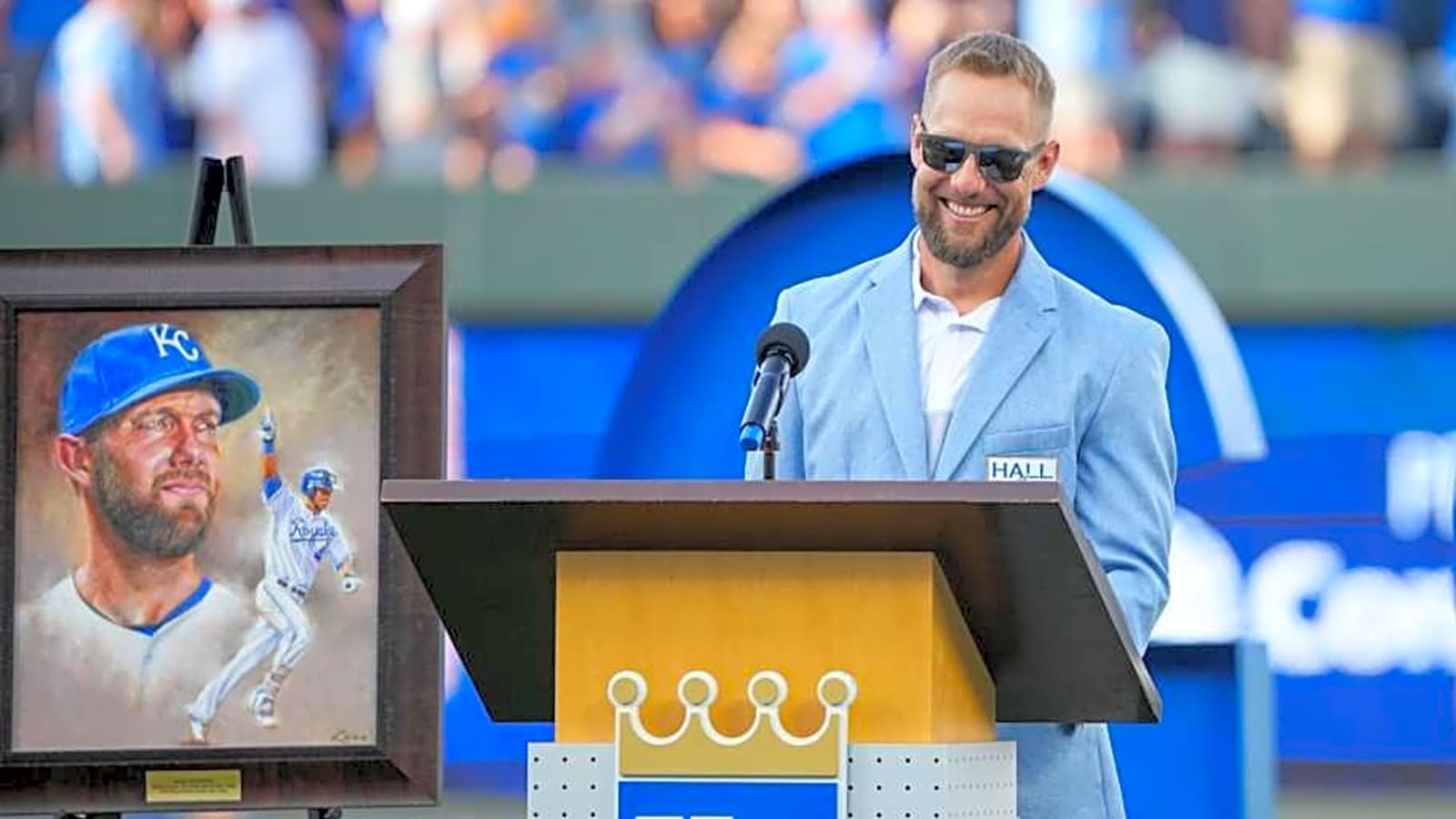 Nebraska Baseball Great Alex Gordon Joins Royals Hall of Fame