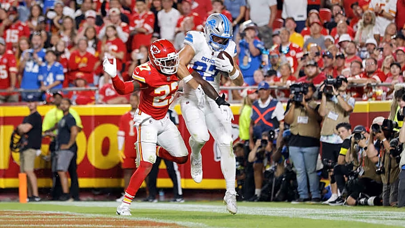 Sam LaPorta&#39;s incredible touchdown catch could help him turn a corner for Lions