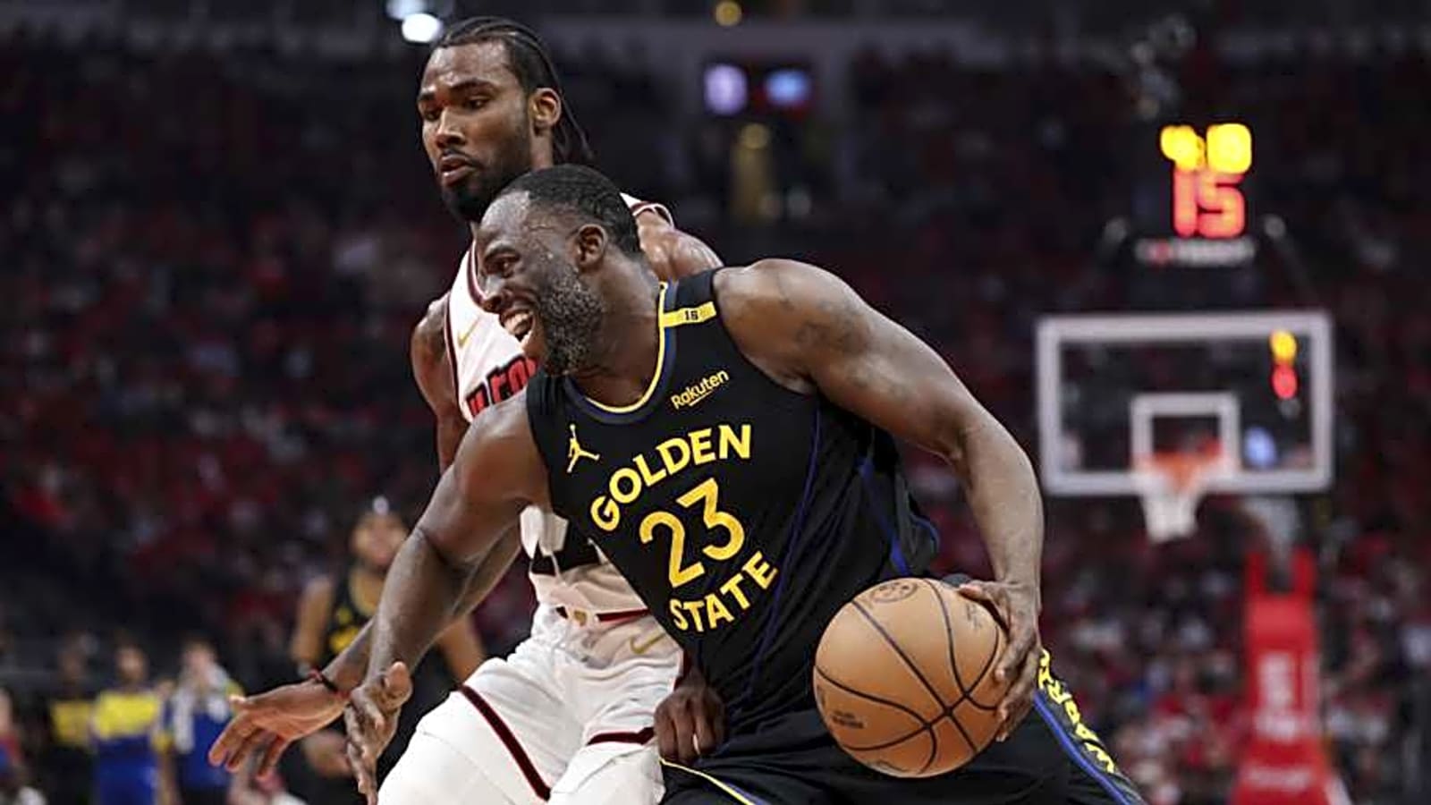 Draymond Green Fires Back at Rockets Star&#39;s Mom Amid Social Media Feud
