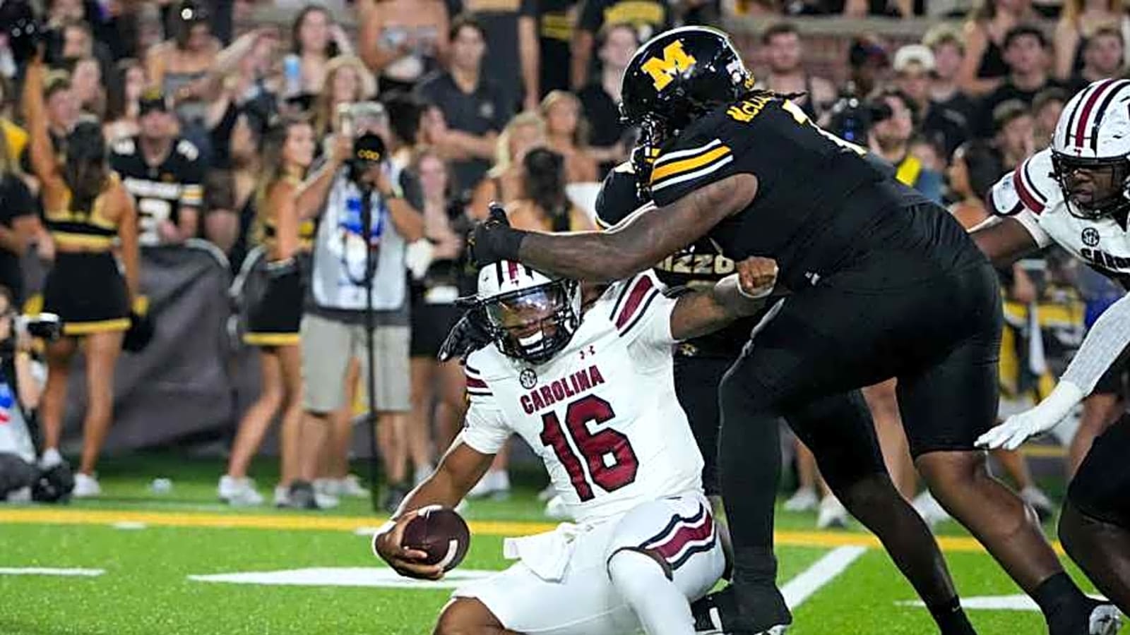 FINAL: Gamecocks lose against Mizzou, 29-20.