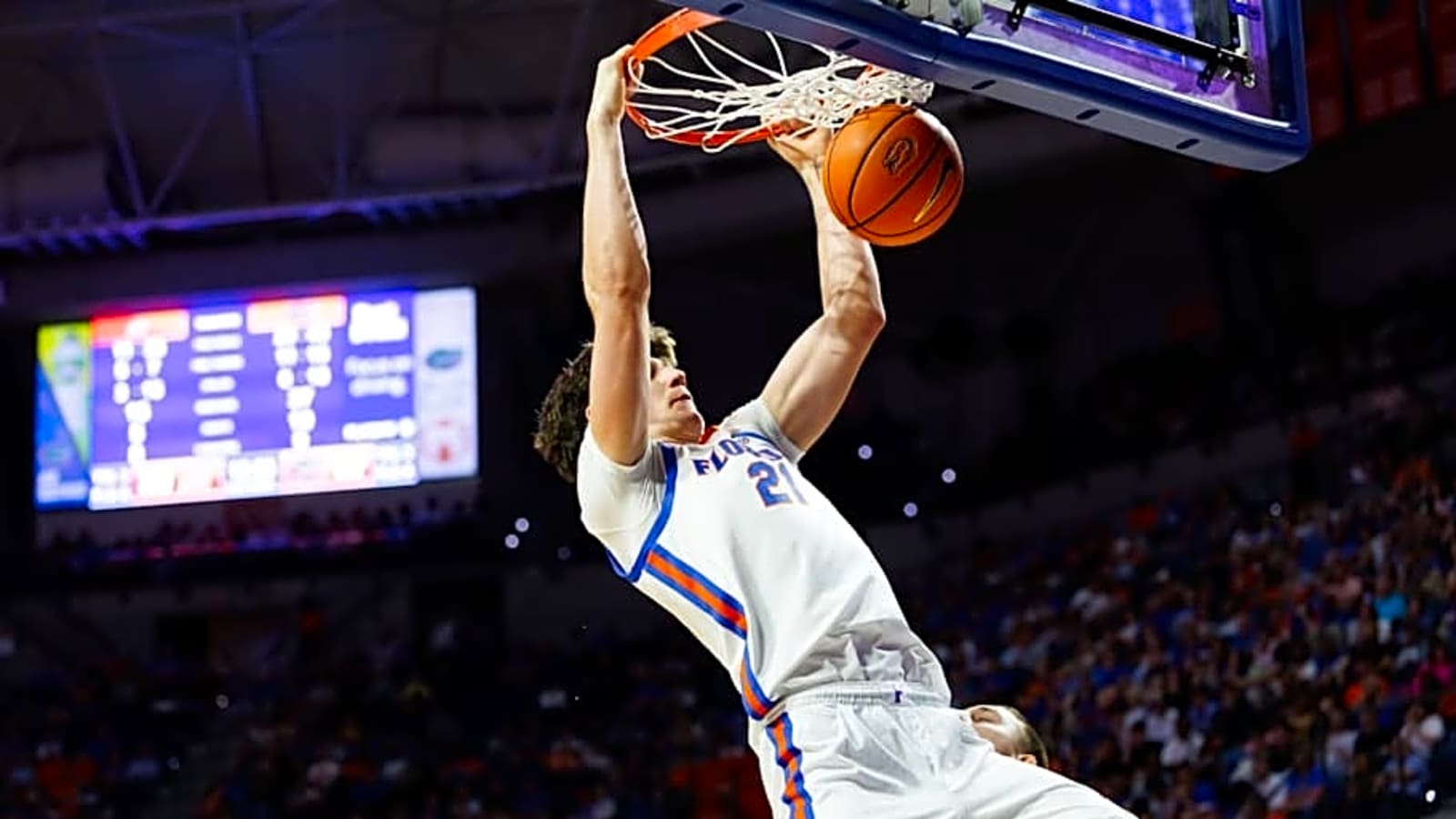 Florida Dominates Merrimack, 80-45