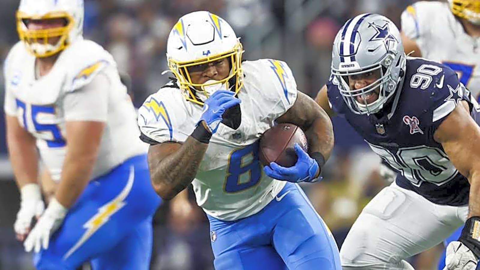 Chargers' Omarion Hampton disrespected in RB rankings