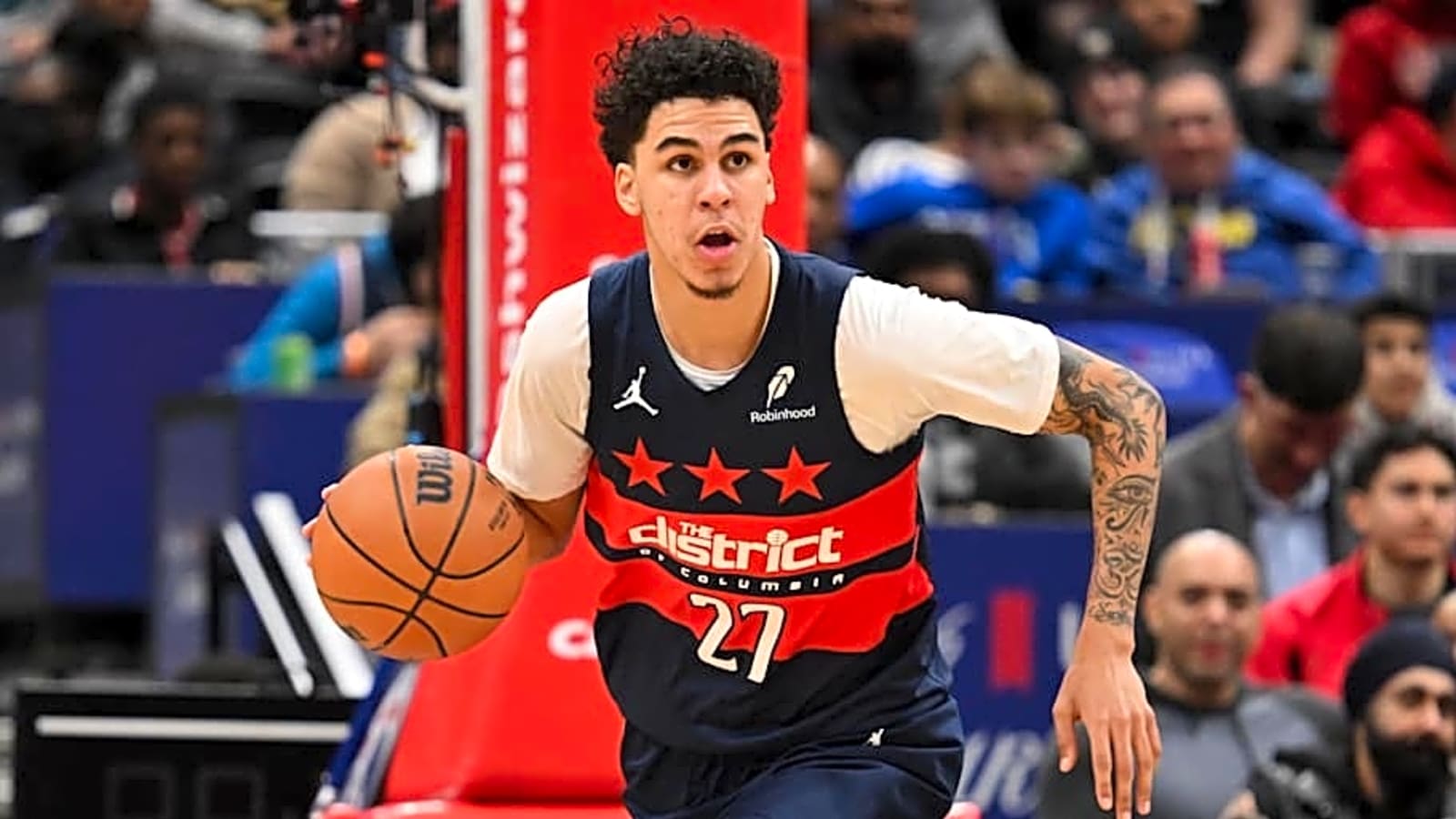 Wizards Rookie Continues Thriving in Expanded Role