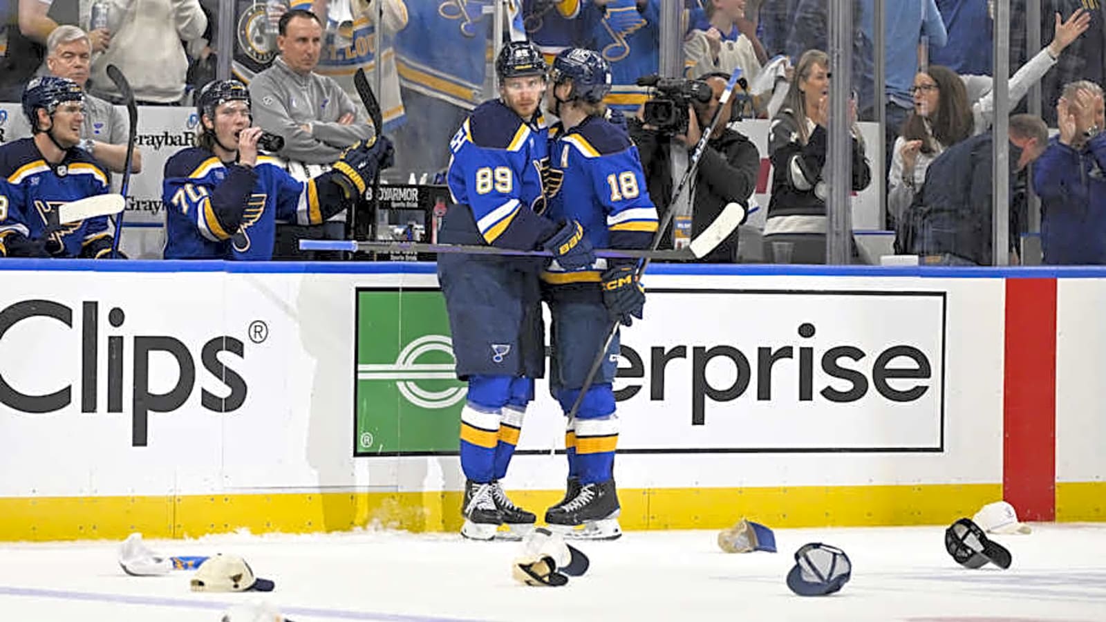 Blues Top Line Fueling Series Comeback