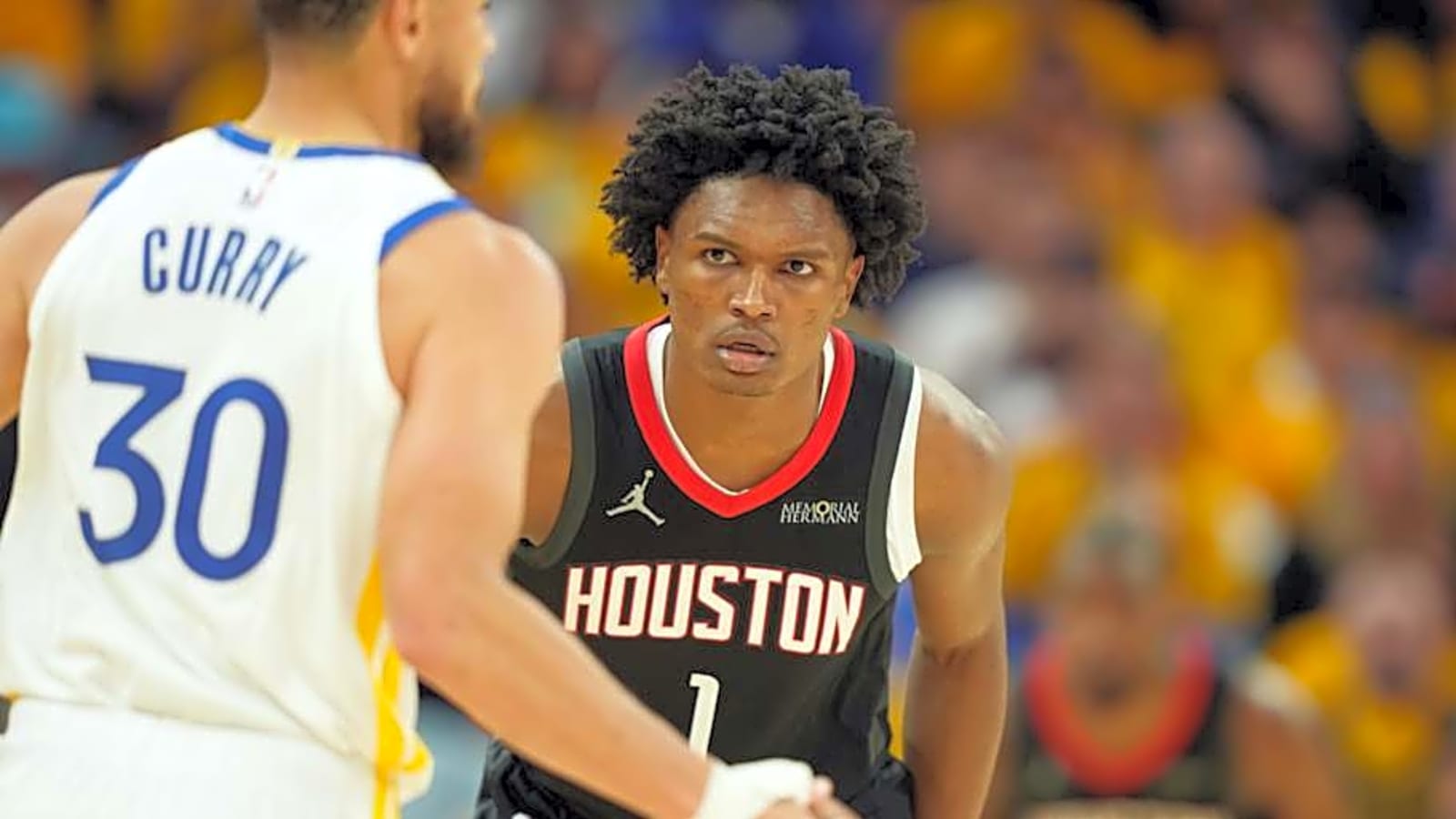Rockets Star Amen Thompson Reveals Reason for Hating Warriors