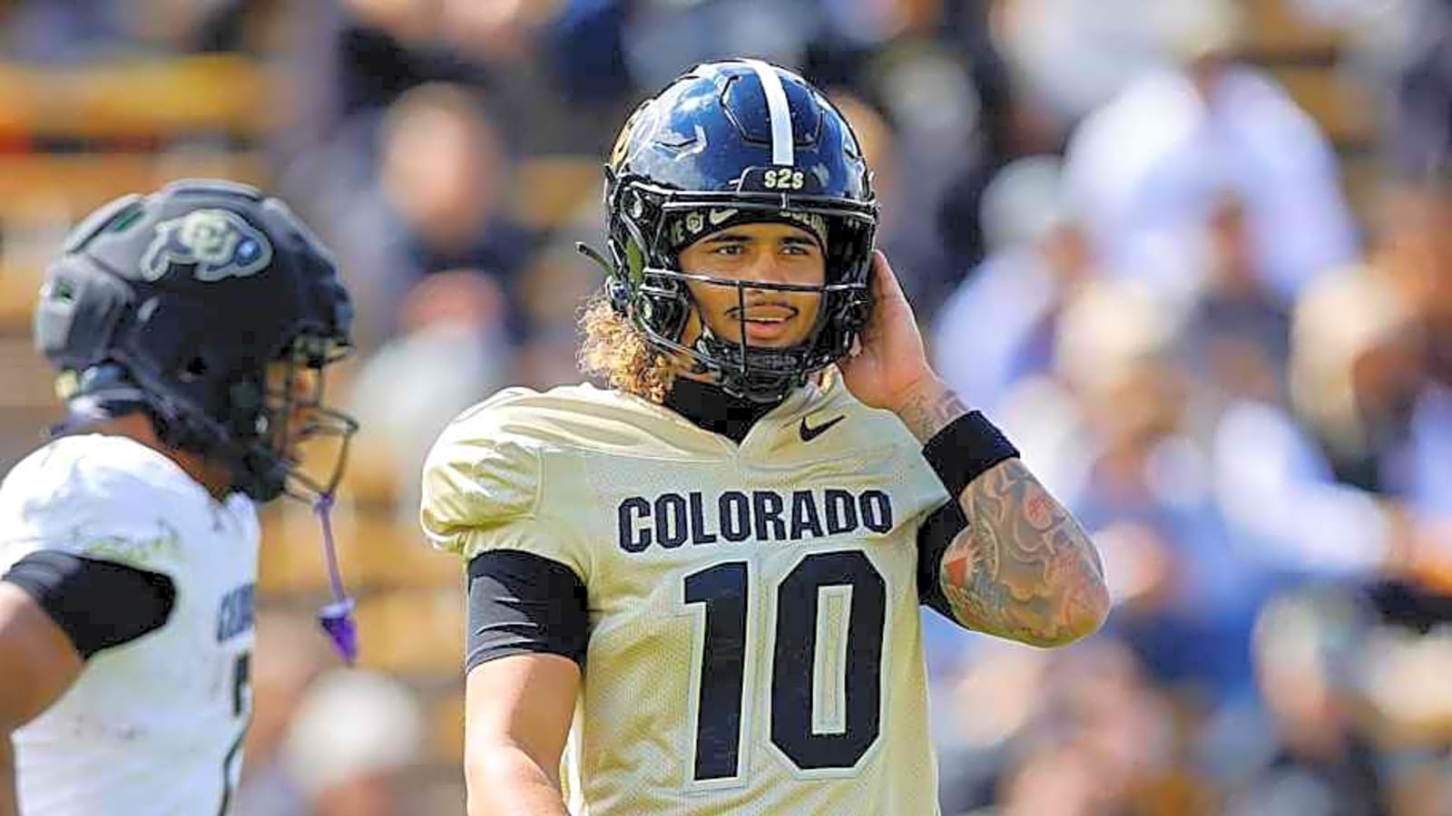 Colorado Buffaloes&#39; Julian Lewis, Joseph Williams Tease Trick Play
